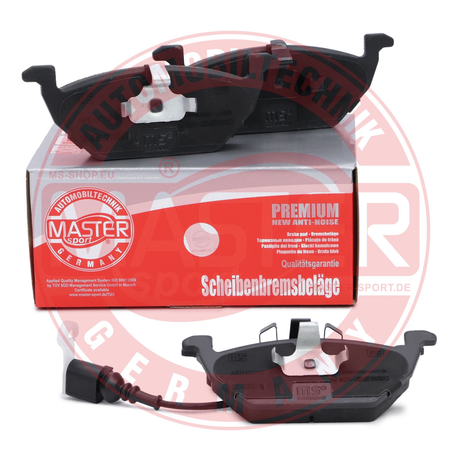 Placute frana MASTERSPORT GERMANY 13046071172N-SET-MS
